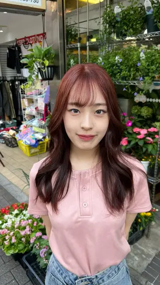 セミロング MION✂️ 似合わせカットのヘアスタイル