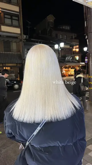 セミロング カラー CYAN 京都駅前店（シアン）所属・🩷  ayaka 🩷のヘアスタイル