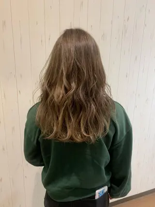 セミロング カラー HAIR＆MAKE EARTH元住吉所属・圧倒的艶髪✨ 掛川大輝のヘアスタイル