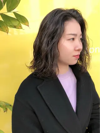 ミディアム パーマ eyelash salon RACOTA所属・MAYA .のマツエク・マツパデザイン