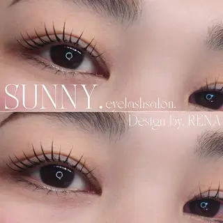 マツエク・マツパ eyelash salon.SUNNY.所属・SUNNY.☀ RENAのマツエク・マツパデザイン