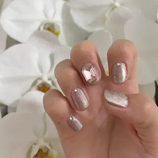 ネイル By moonネイル 🌷ワンホン/韓国風のネイルデザイン