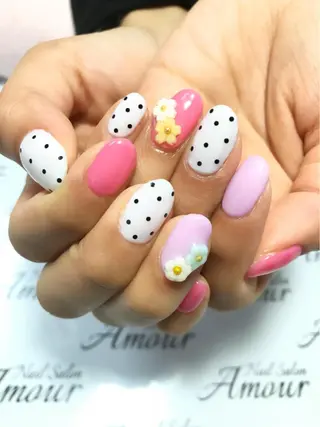 ネイル nailsalon ♡amour♡のネイルデザイン