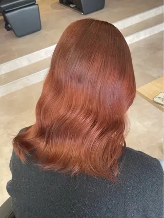 セミロング カラー cyaco g所属・大原 望愛のヘアスタイル