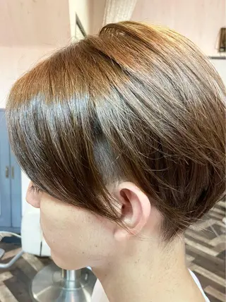 ショート カラー メンズ Engel Lippe所属・タカダ ユウキのヘアスタイル