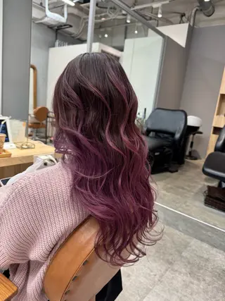 ロング カラー オスズ 🎀´-のヘアスタイル