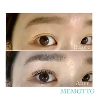 マツエク・マツパ MEMOTTO CHIHIROのマツエク・マツパデザイン