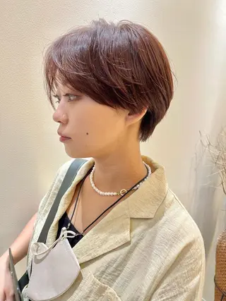 ショート M.SLASH自由が丘所属・【くせ毛/ショート/ ボブ】元太郎のヘアスタイル