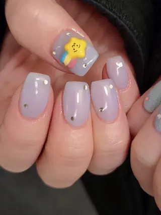 ネイル 3dパーツ/流行り 👧shushu❤️のネイルデザイン