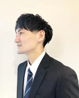 ヘアアレンジ メンズ ainico+所属・メンズ特化✂️栗原 侑也のヘアスタイル
