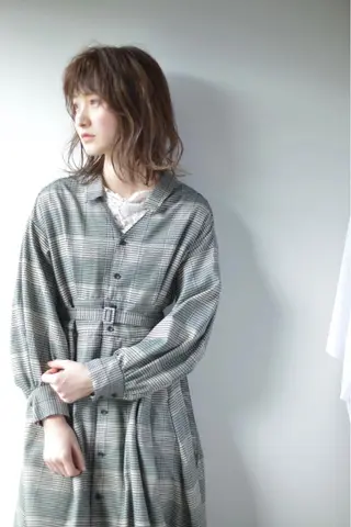 ミディアム channel 大澤俊文のヘアスタイル