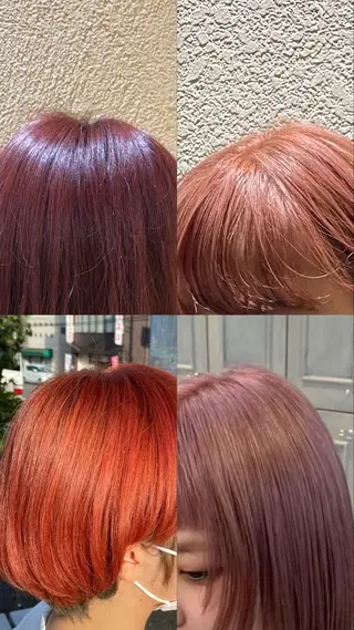 カラー HIKARI🐈‍⬛ レイヤー×デザインのヘアスタイル