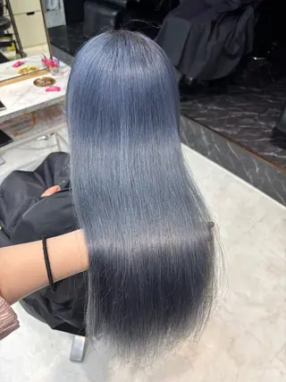 ロング カラー ハイトーンレイヤー 🦋🌷Shuriのヘアスタイル