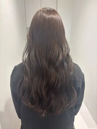 ロング リン🔔ボブ cut ベージュカラー🤎のヘアスタイル
