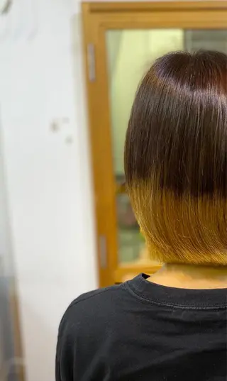 ショート カラー CRADLE Takeuchiのヘアスタイル