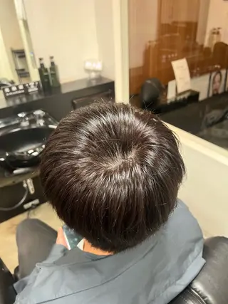 ショート JUNES man 目白 男髪所属・男性の方限定🚹山田 瑛心のヘアスタイル