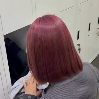 ミディアム カラー ダブルカラー/透明感 /Hikari💫のヘアスタイル