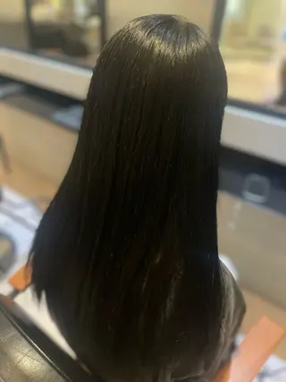 ロング 韓国ヘア/そら レイヤー透明感カラーのヘアスタイル