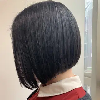 ショート カラー ヘアアレンジ salowin新宿三丁目店所属・🖤小顔ボブ/ウルフ レイヤー🖤山本諒のヘアスタイル