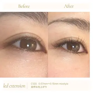 マツエク・マツパ BALANCE LASHのマツエク・マツパデザイン