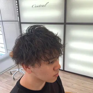 ショート パーマ 🔥Mackey🔥 メンズ特化型美容師のヘアスタイル
