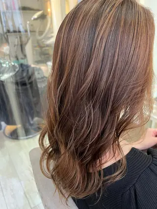 ロング 🌈安藤愛/透明感 艶カラー🫧ROWのヘアスタイル