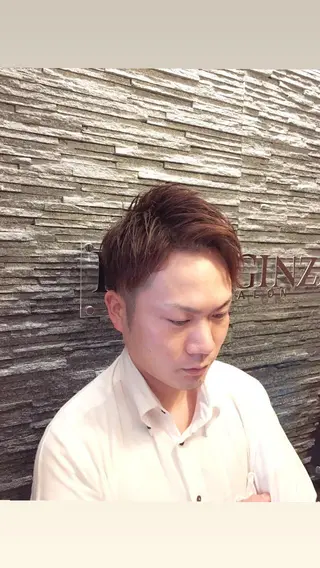 ショート HIRO GINZA BARBER SHOP  大宮店所属・店長💈山田竜太 BARBERのヘアスタイル