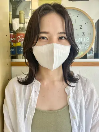 ミディアム カラー 🌼sunc HINAMI🌼のヘアスタイル