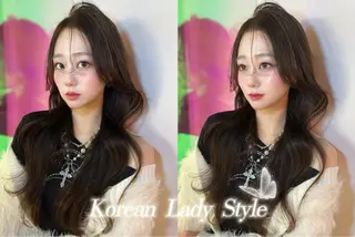 ロング カラー 渋谷韓国ヘア🇰🇷 SAYAKA🩶ᩚのヘアスタイル