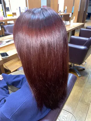 ミディアム カラー 有田 隼のヘアスタイル