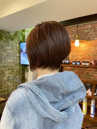 ショート newline銀座所属・👑銀座ショート/ 絶壁補正/金子涼👑のヘアスタイル