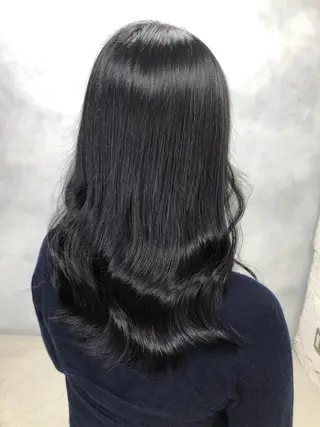 ロング カラー 艶ハイトーン👑♡ NATSUKIのヘアスタイル