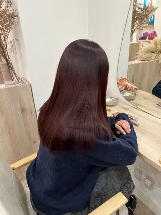 ロング カラー TOKI mahoのヘアスタイル