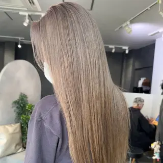 ロング カラー 吉田 葉音のヘアスタイル