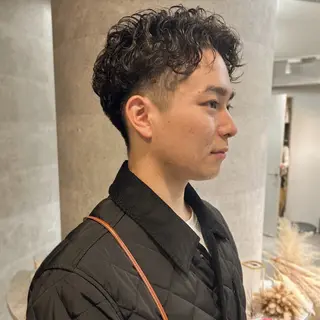 パーマ メンズ 外国人風ヘア/ 髪質改善/ayacaのヘアスタイル