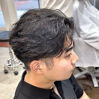 パーマ メンズ メンズカット/パーマ /ハイライト/RYUのヘアスタイル