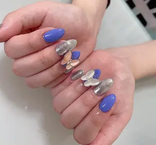 カラー 🌙🫧CHARME (RUKA)🦋🫧のネイルデザイン