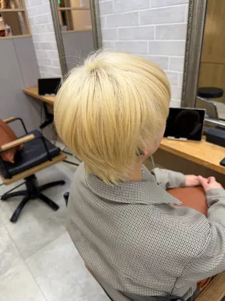 ショート 松本 琉衣のヘアスタイル