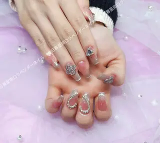 ネイル ラベンダー💖日暮里 ルル💖ネイルのネイルデザイン