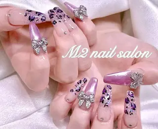 ネイル 長さだし専門店 M2　rikaのネイルデザイン