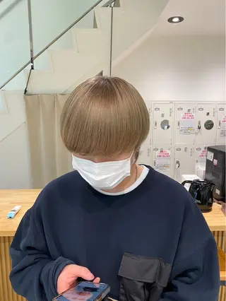 ショート omocha umiのヘアスタイル