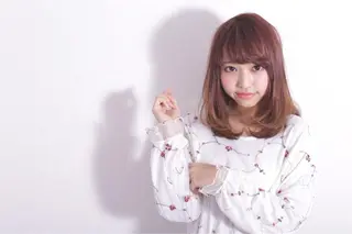 セミロング カラー 【天満1艶髪】潤艶/ 髪質改善🌹釣本竜哉のヘアスタイル
