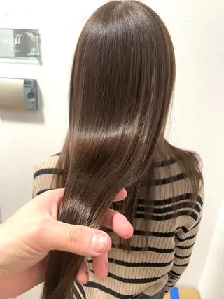 ロング カラー SALOWIN梅田　　サロウィン所属・縮毛•酸性矯正特化/ 美髪•髪質改善/KJのヘアスタイル
