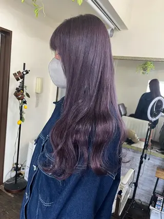 ロング カラー 渡辺 健太のヘアスタイル