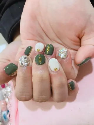 ネイル 長さだし専門店 M2　rikaのネイルデザイン