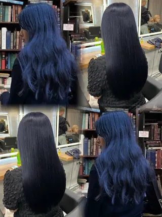 ロング 🫧寒色/韓国カラー RENA🫧のヘアスタイル