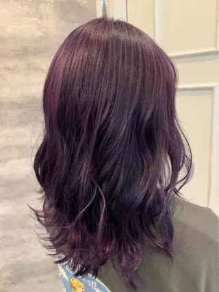 ミディアム カラー 🫟Blanco🫟 Color&Careのヘアスタイル