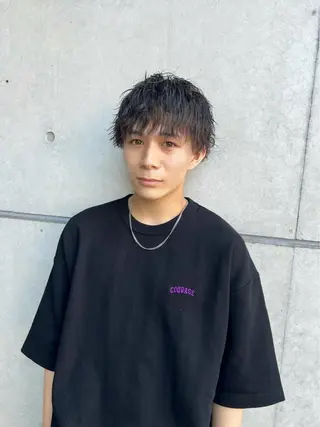 パーマ メンズ パーマ特化美容師 茂木広幸のヘアスタイル