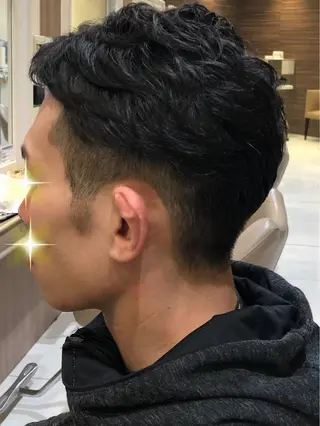 メンズ カジサ ケイコのヘアスタイル