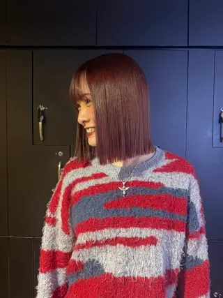 ミディアム カラー ヘアアレンジ 海外/ハイトーン🪽 ☯️ami☯️のヘアスタイル